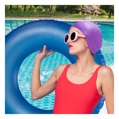 PACK3 GORRO PARA CUBRIR OREJAS EN LILA Y+PAPEL DE REGALO