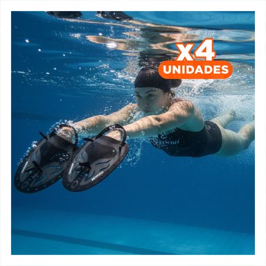 PACK4 ACCESORIO PROFESIONAL PARA PRACTICA DE NATACION CONTINUA