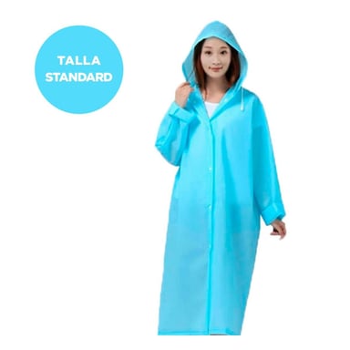 CHAQUETA IMPERMEABLE PARA NINOS Y NINAS CON CAPUCHA PROTECTORA - 4