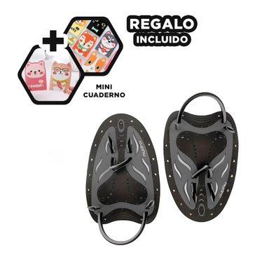 PACK5 MANOPLA DE RESISTENCIA EN NEGRO Y+PAPEL DE REGALO