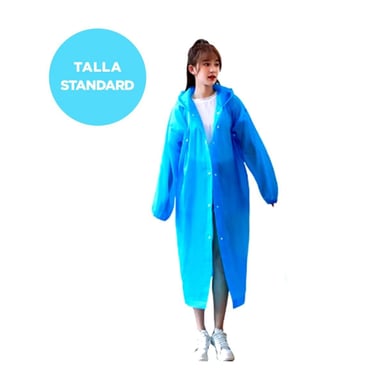 IMPERMEABLE PARA USO DIARIO EN EXTERIOR CON AJUSTE FLEXIBLE Y+LIGAS REGALO - 4