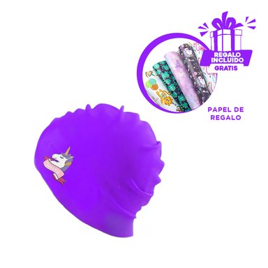 PACK5 GORRO RESISTENTE PARA CLASES DE NATACION EN ROSADO