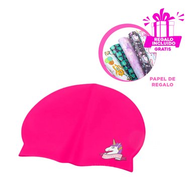 PACK9 GORRO DE DISEÑO ELASTICO ROSADO Y+REGALO AGENDITA