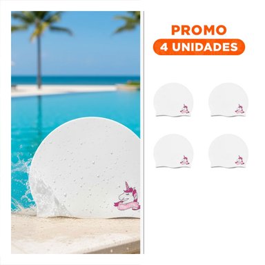 PACK4 ACCESORIO PARA NATACION INFANTIL CON IMAGEN UNICORNIO Y COMODIDAD TOTAL Y+REGALO STICKER