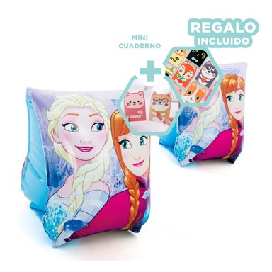 FLOTADOR LIVIANO CON DE 23X15CM CELESTE Y+REGALO AGENDITA - 1