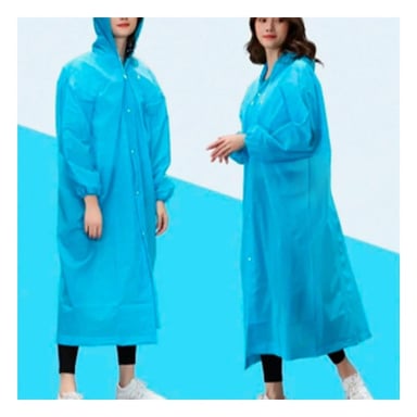 PACK12 IMPERMEABLE PRACTICO PARA USO DIARIO CON CAPUCHA AJUSTABLE Y+PAPEL REGALO - 5