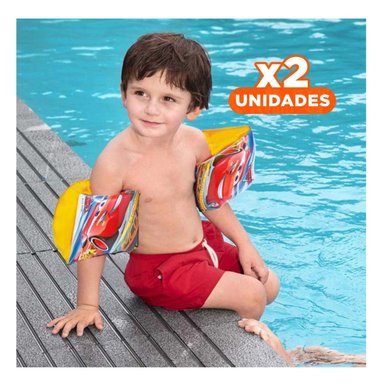PACK2 BRAZALETES INFANTILES PARA FLOTACION CONTROLADA Y+REGALO STICKER - 1