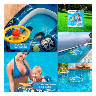 PACK6 ACCESORIO PRACTICO PARA APRENDIZAJE DE NATACION EN PISCINA Y+PAPEL REGALO - 3