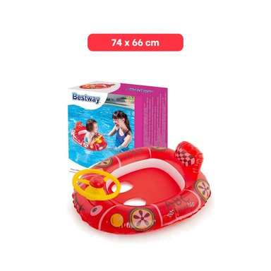 PACK2 FLOTADOR LIVIANO CARRITO EN ROJO Y+REGALO AGENDITA - 5