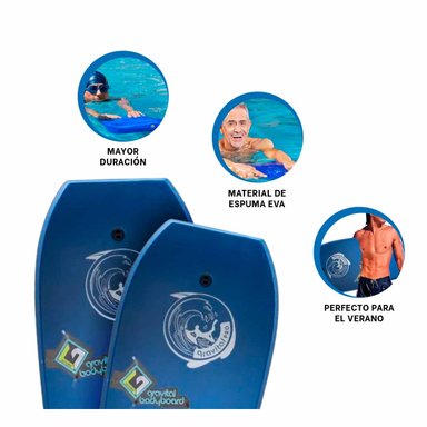 PACK2 TABLA DURADERO EN TONO AZUL Y+BANDERITAS ADHESIVAS - 3