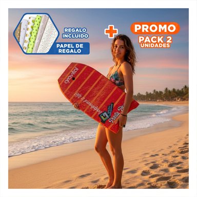 PACK2 PLANCHA DE OLAS 42 PULGADAS ANARAJANDO CON RAYAS PARA PLAYA Y USO DIARIO Y+PAPEL REGALO