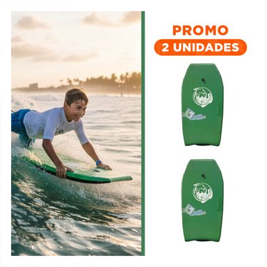 PACK2 IMPLEMENTO ACUATICO 41 PULGADAS COLOR VERDE PARA DIVERSION EN PLAYA