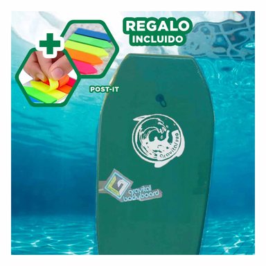 PACK2 TABLA DURADERA EN 41TONO VERDE Y+BANDERITAS ADHESIVAS