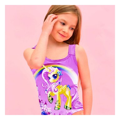 ROPA ACUATICA PARA NIÑAS EN COLOR LILA Y+PAPEL DE REGALO