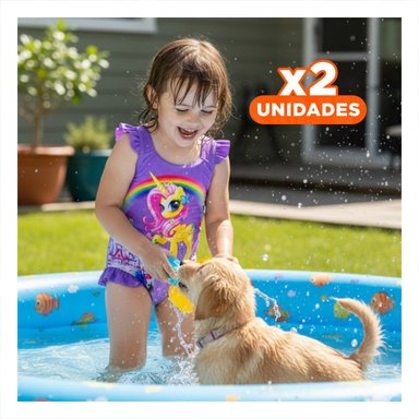 PACK2 CONJUNTO DE NATACION PARA NINAS LILA CON DISENO ACTUAL Y+REGALO STICKER