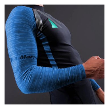 PACK4 POLO ADAPTABLE AL CUERPO EN AZUL Y+PAPEL DE REGALO