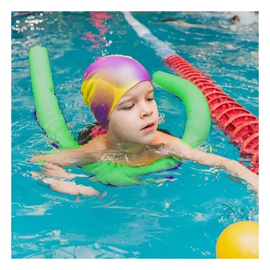 PACK6 APOYO DE ESPUMA FLOTANTE PARA NADAR DE 1,50 M EN PISCINA Y+PAPEL REGALO - 5