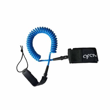 PACK5 CORREA PARA TABLA DE NATACION LEASH GRAVITAL EN AZUL