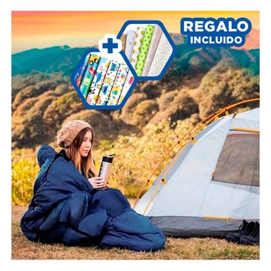 PACK3 BOLSA GRANDE MATERIAL REFORZADO AZUL Y+PAPEL DE REGALO