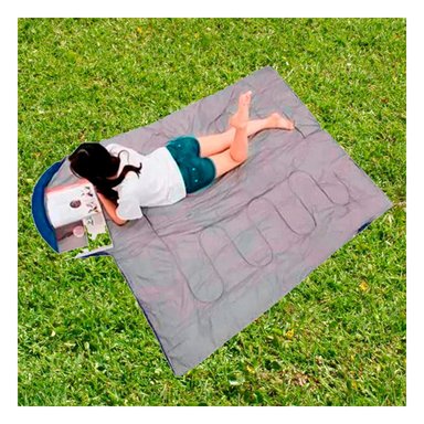 PACK3 BOLSA CAMA PARA FRIO EN AZUL Y+BANDERITAS ADHESIVAS - 2
