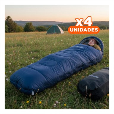 PACK4 FUNDA DE DORMIR TERMICA PARA EXTERIOR