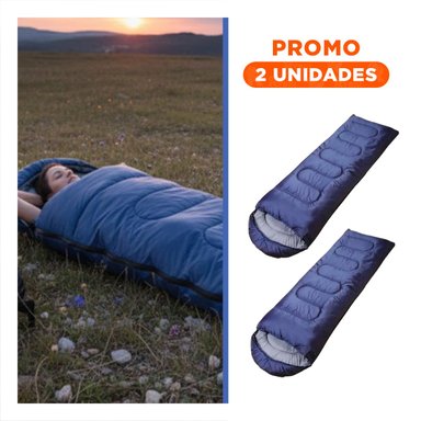PACK2 SACO DE DORMIR TERMICO PARA USO AL AIRE LIBRE