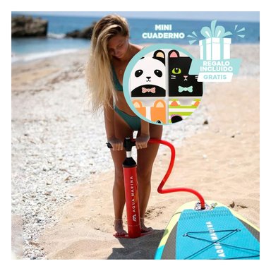 PACK2 BOMBA PRESION LIGERA LINDO EN ROJO Y+REGALO AGENDITA