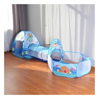 PACK3 CASITA PARA JUEGOS EN CELESTE Y+LIGAS DE REGALO - 2