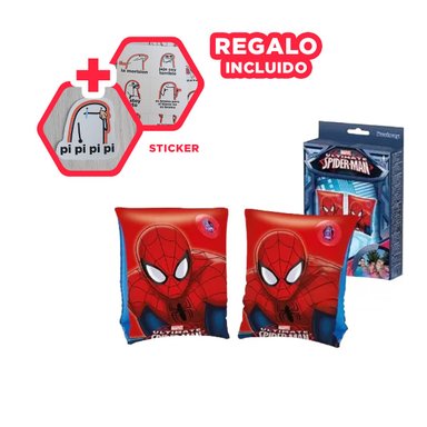PACK9 BRAZO PARA NIÑOS CON MIEDO ROJO Y+REGALO STICKERS