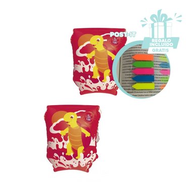 PACK3 BRAZO PARA INFANTES EN ROJO Y+BANDERITAS ADHESIVAS