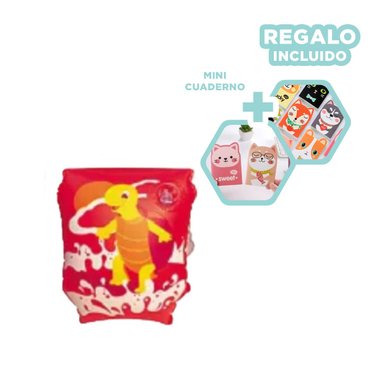 PACK4 BRAZO PRACTICO DE USAR EN ROJO Y+REGALO AGENDITA