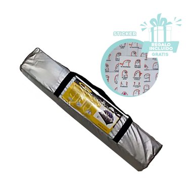 PACK3 CARPA FAMILIAR DE 4 PERSONAS PARA ACAMPAR PRACTICA