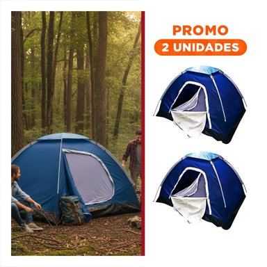 PACK2 CARPA COMPACTA DE 4 PERSONAS MG-04P PARA USO FAMILIAR