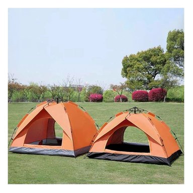 PACK2 CARPA INSTANTANEA ALTA MONTAÑA 4 PERSONAS ANARANJADO PARA AVENTURAS Y+PAPEL REGALO - 5