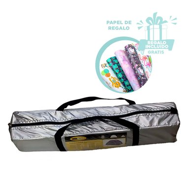 PACK2 CARPA DE ACAMPAR 2 PERSONAS Y+BANDERITAS ADHESIVAS