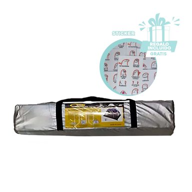 PACK3 CARPA FAMILIAR DE 2 PERSONAS PARA ACAMPAR COMODOS