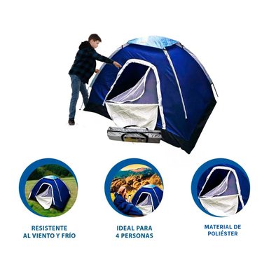 PACK2 CARPA AMPLIA PARA 4 PERSONAS Y+REGALO AGENDITA - 2