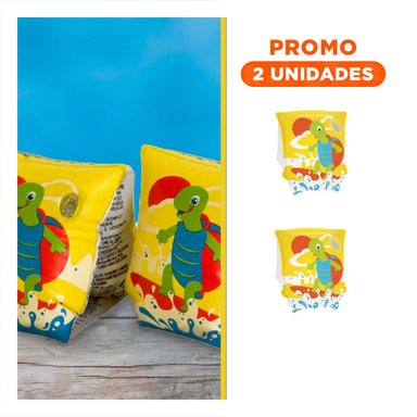 PACK2 FLOTADORES DIVERTIDOS ANIMALES ACUATICOS TORTUGA 32043 PARA DIVERSION INFANTIL