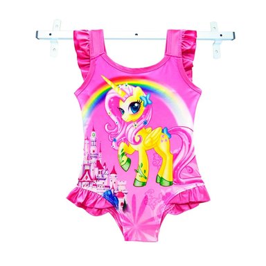 PACK12 BANADOR DE NATACION PARA NINAS COLOR FUCSIA CON AJUSTE SUAVE Y+PAPEL REGALO - 3
