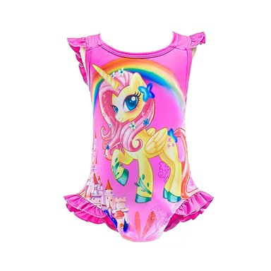 TRAJE MODERNO PARA NADAR FUCSIA Y+ENVOLTORIO DE REGALO