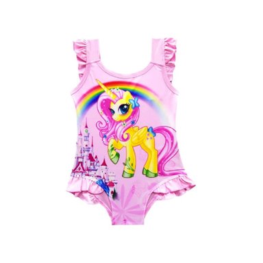 PRENDA DE NATACION PARA NINAS ROSADO DISENADA PARA USO ACUATICO Y+PAPEL REGALO