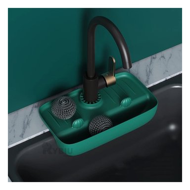 BANDEJA LIGERA EN COLOR VERDE Y+ENVOLTORIO DE REGALO