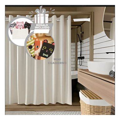 PACK6 TUBERIA ELEGANTE 1,40M A 2.60M PLOMO Y+REGALO AGENDITA