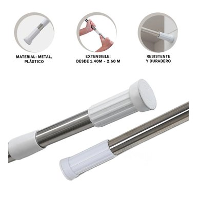 PACK9 PALO FUNCIONAL EN 1,40M A 2.60M PLOMO