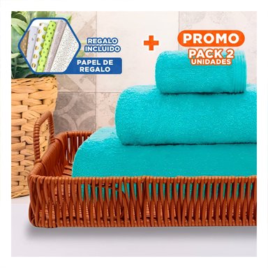 PACK2 APOYO RECTANGULAR CON ASAS TEJIDO PARA SERVIR Y ORDENAR EN HOGAR Y+PAPEL REGALO