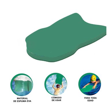 PACK5 TABLON PARA EJERCITAR EN COLOR VERDE Y+LIGAS DE REGALO - 2
