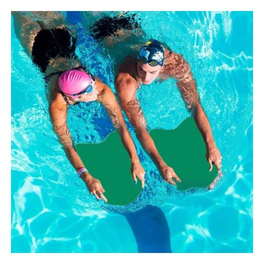 PACK5 TABLA DE NATACION GRAVITAL ST-23 EN TONALIDAD VERDE