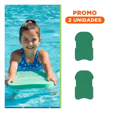 PACK2 SOPORTE DE NATACION CON CINTURA VERDE PARA ENTRENAMIENTO EN PISCINA