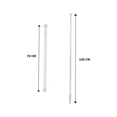 PACK2 EQUIPO AJUSTABLE PARA DUCHA FACIL SEGURO 70CM A 1,20M PLOMO - 4