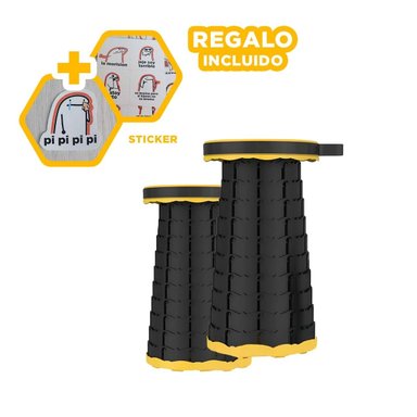 PACK9 SILLA MODERNA CON 1 SEGURO AMARILLO Y+REGALO STICKERS